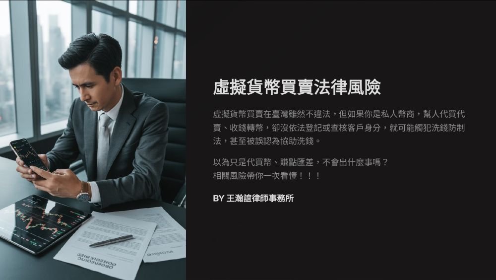 【📌溫故知新：虛擬貨幣買賣法律風險】